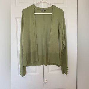 Evolution by Cyprus Mint-Vanilla Green Cardigan